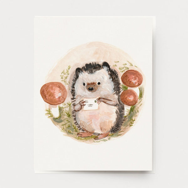 Hedgehog Penpal Card U-145