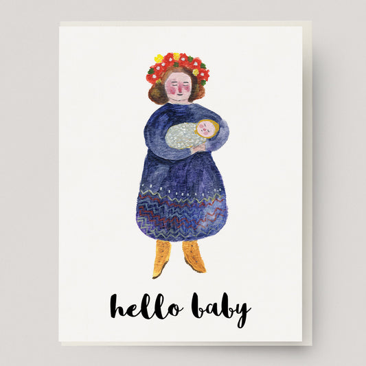 Hello Baby Card B-101