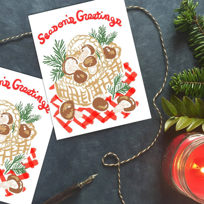 Mushroom Harvest Card H-122