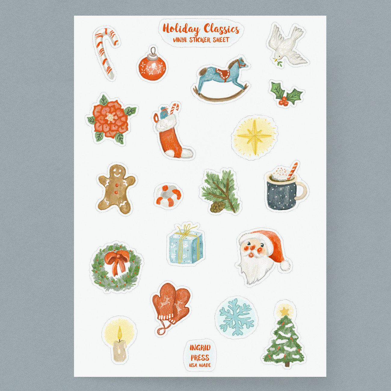 Holiday Classics Sticker Sheet 111-SS