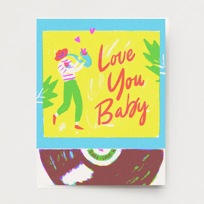 Love Vinyl Record Card L-114