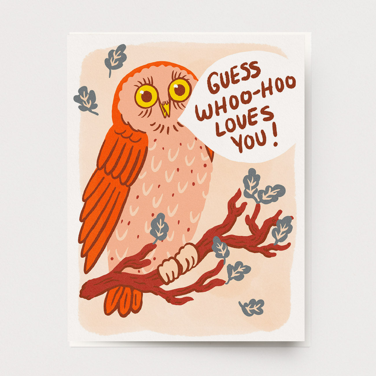 Love You Owl Card