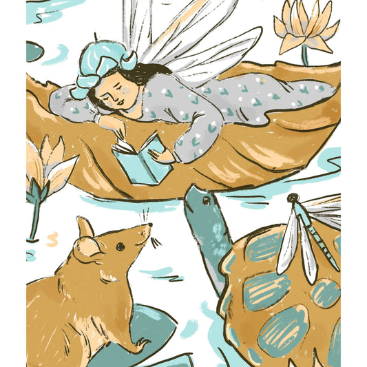 River Stories Paper Print
