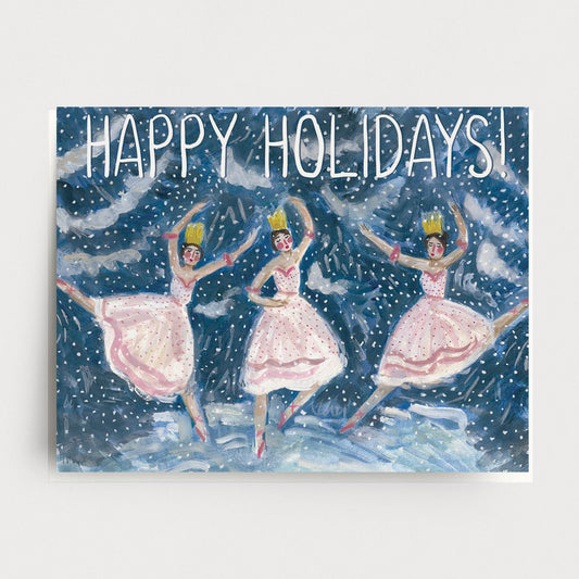 Snow Dancers Card