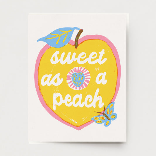 Sweet as a Peach Card