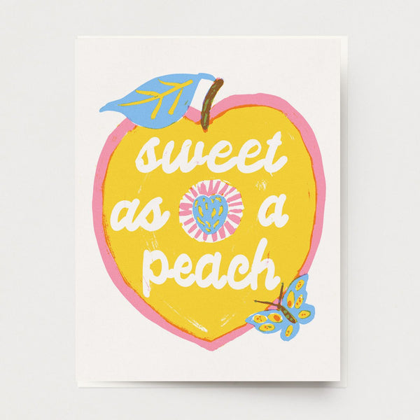 Sweet as a Peach Card L-116