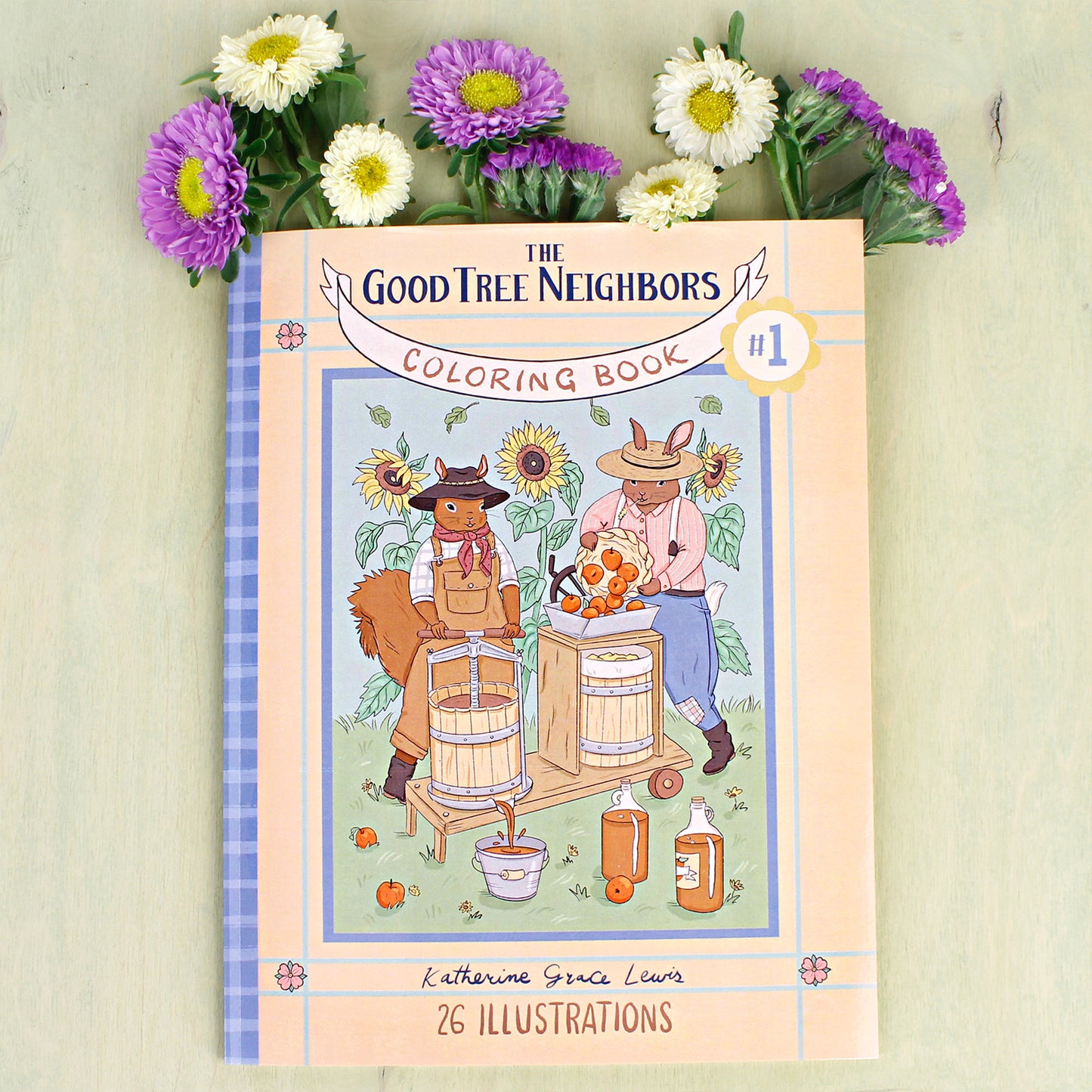 The Good Tree Neighbors Coloring Book Paper Back by Katherine Lewis