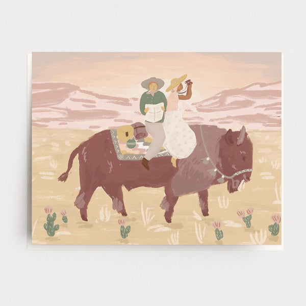 Together Buffalo Card