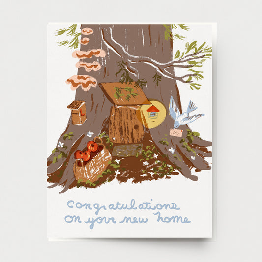 Tree Home Card C-107