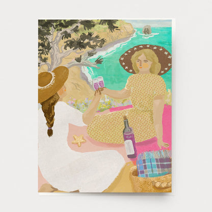 Wine by the Sea Card