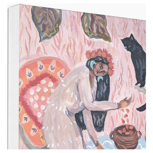 Floor Magic Canvas Print