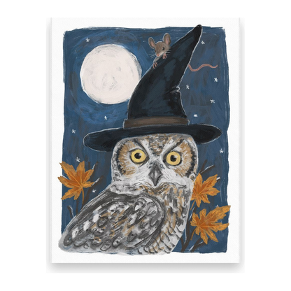 Owl and Mouse 10 Postcards