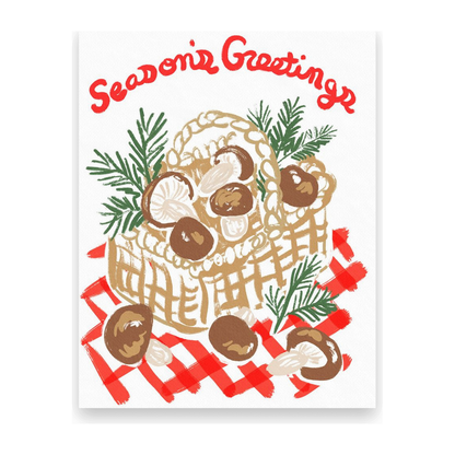 Mushroom Harvest 10 Postcards