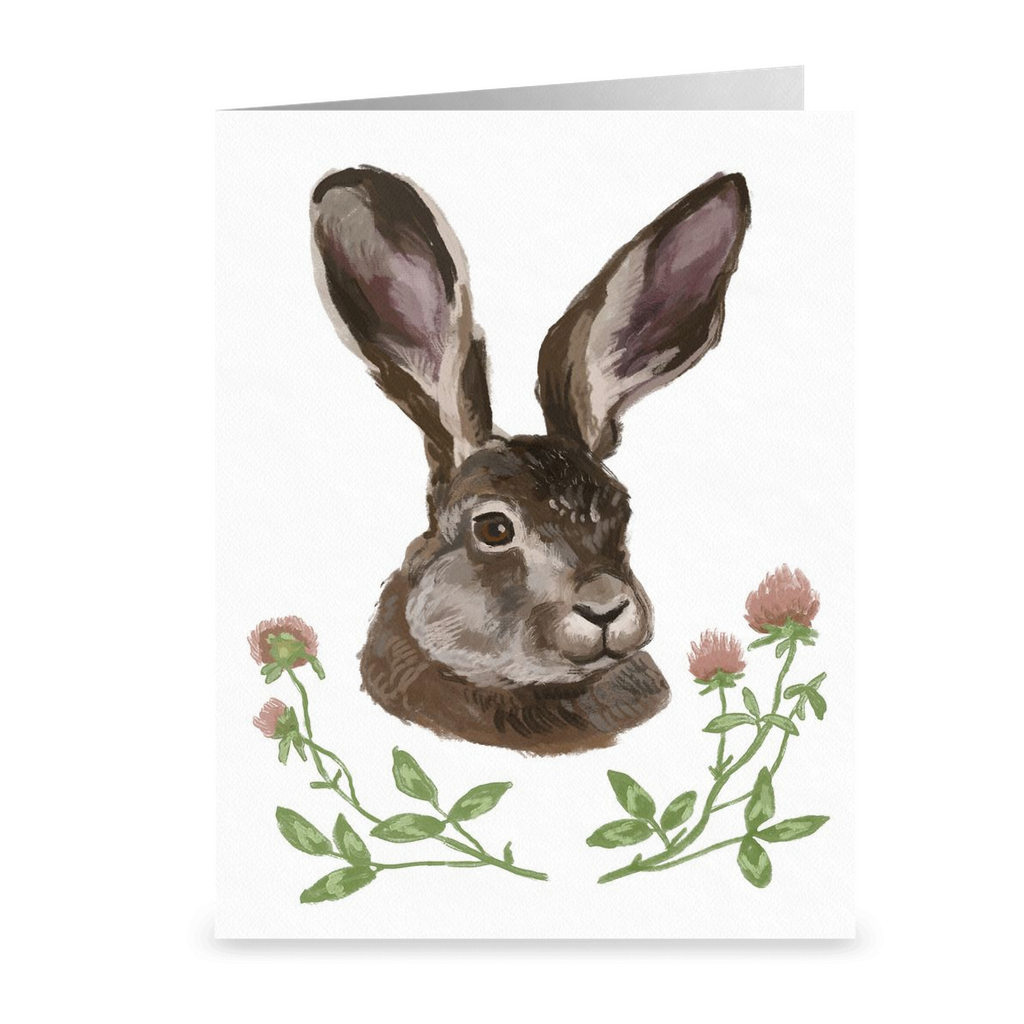 Rabbit Portrait Card U-151