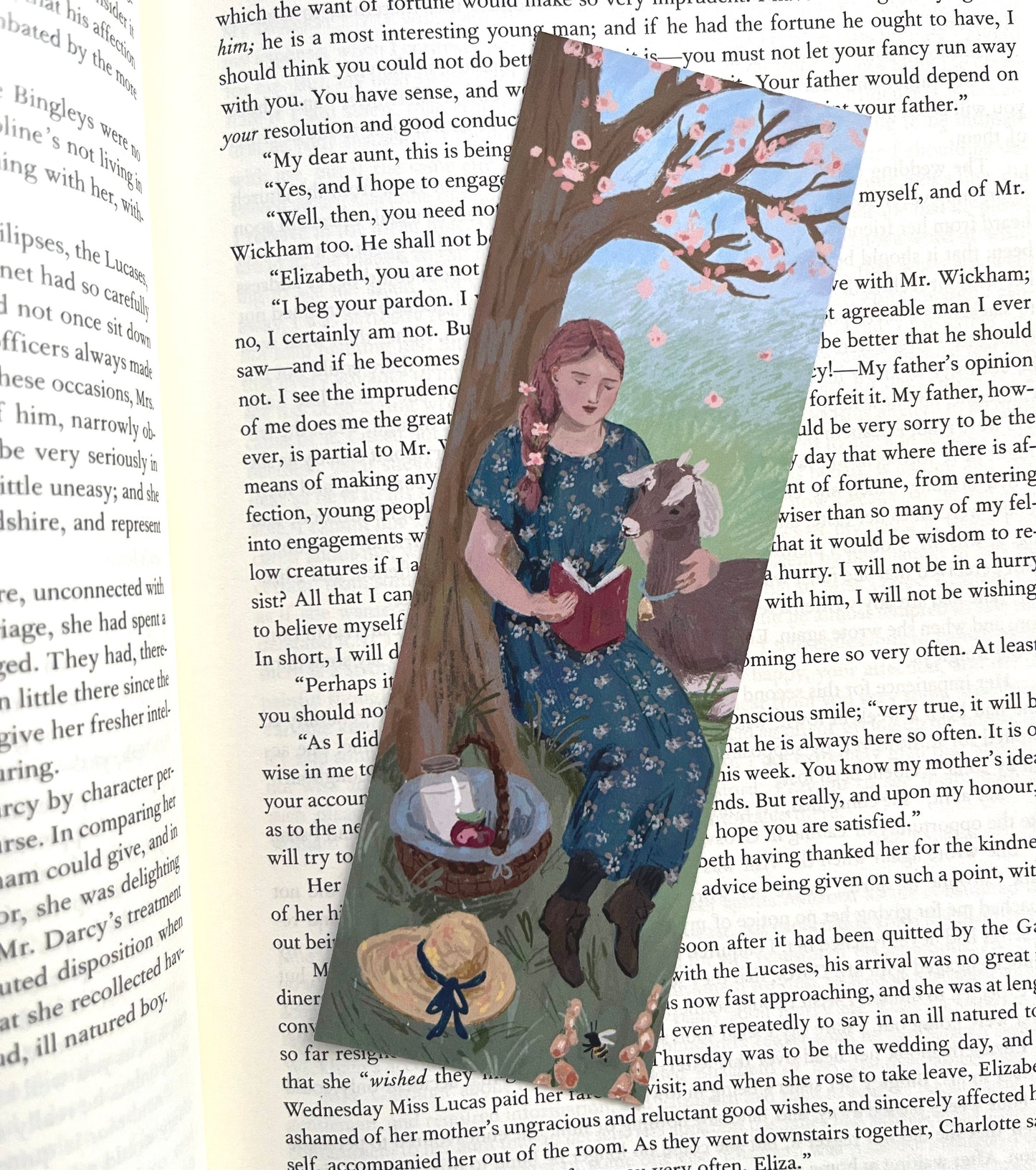 Country Day Double-Sided Bookmark